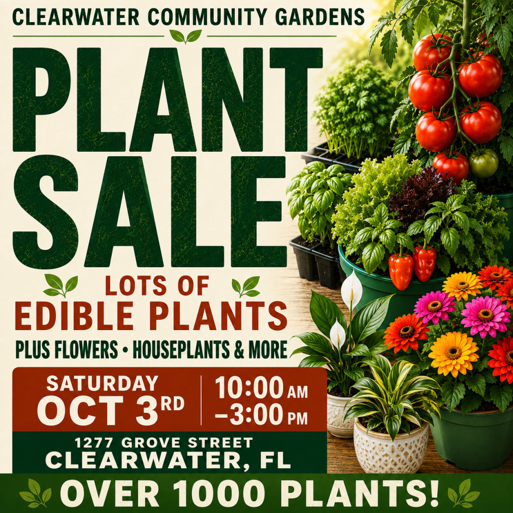 Fall plant sale - fundraiser event
